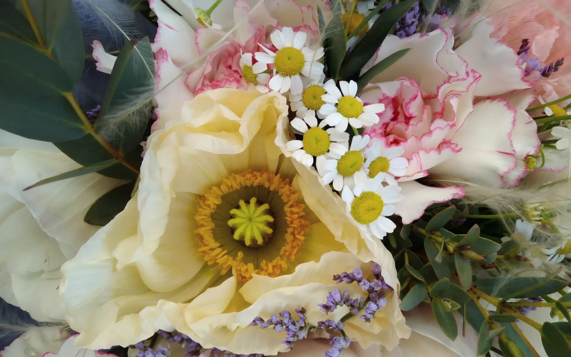 Composition florale Green Fleuriste